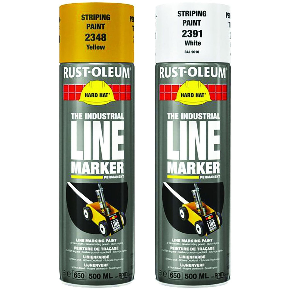 Line Marking 500ML Spray Yellow - RUS-2348