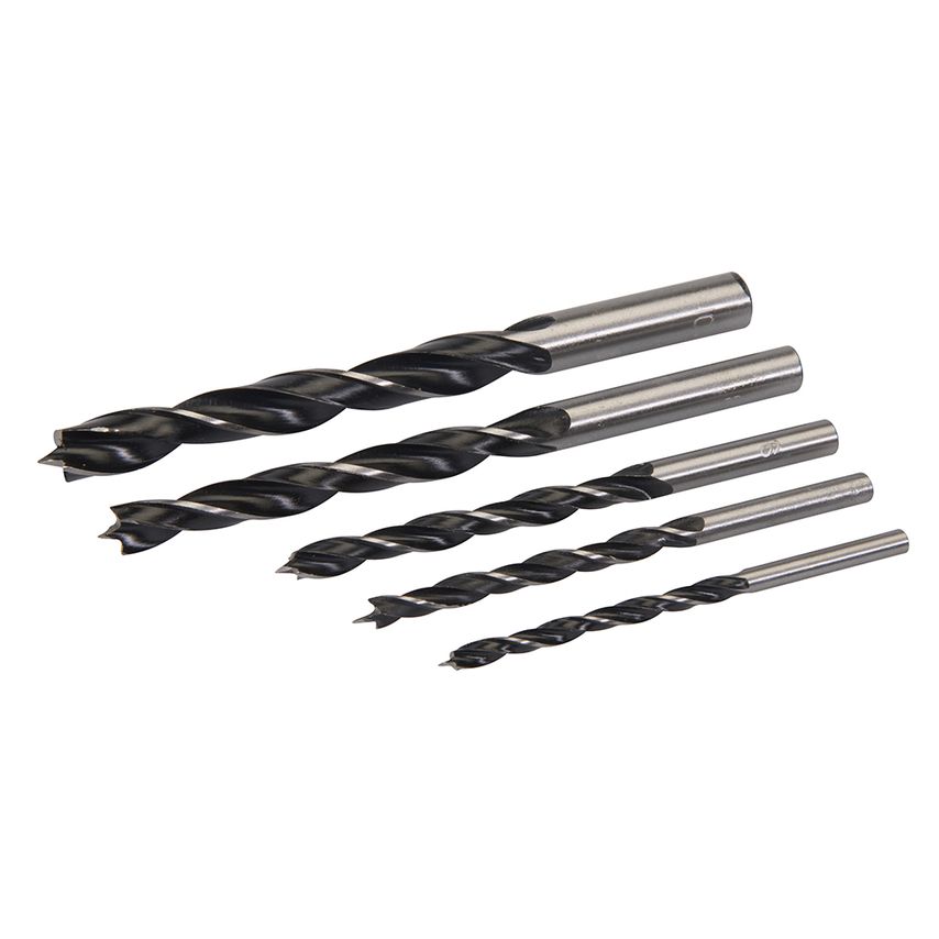 Lip & Spur Drill Bit Set 4 - 10mm (ST-5)