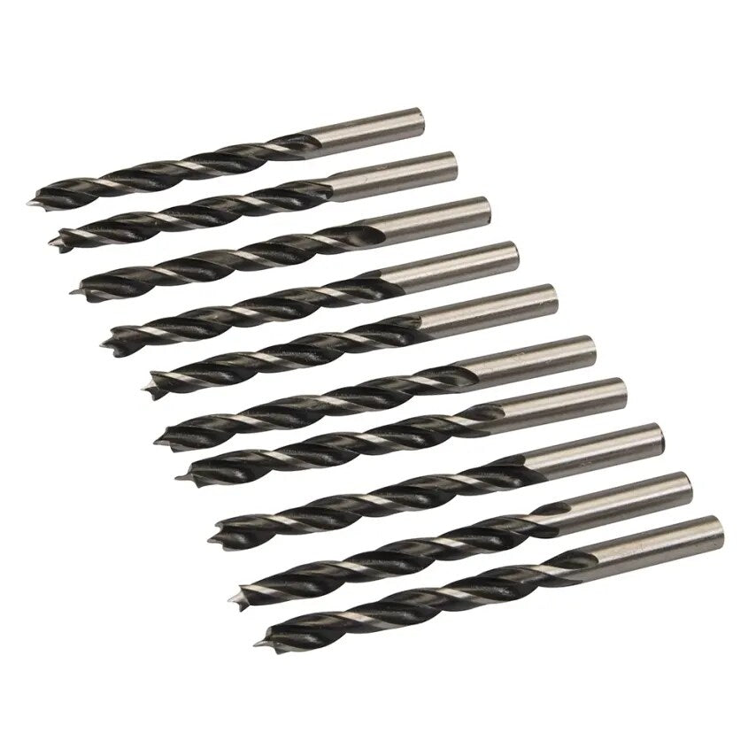Lip & Spur Drill Bits 8mm 10pk
