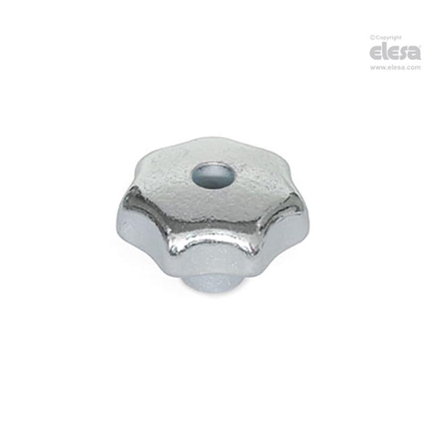 Lobe knob-DIN 6336-GG-40-M8-D-ZB