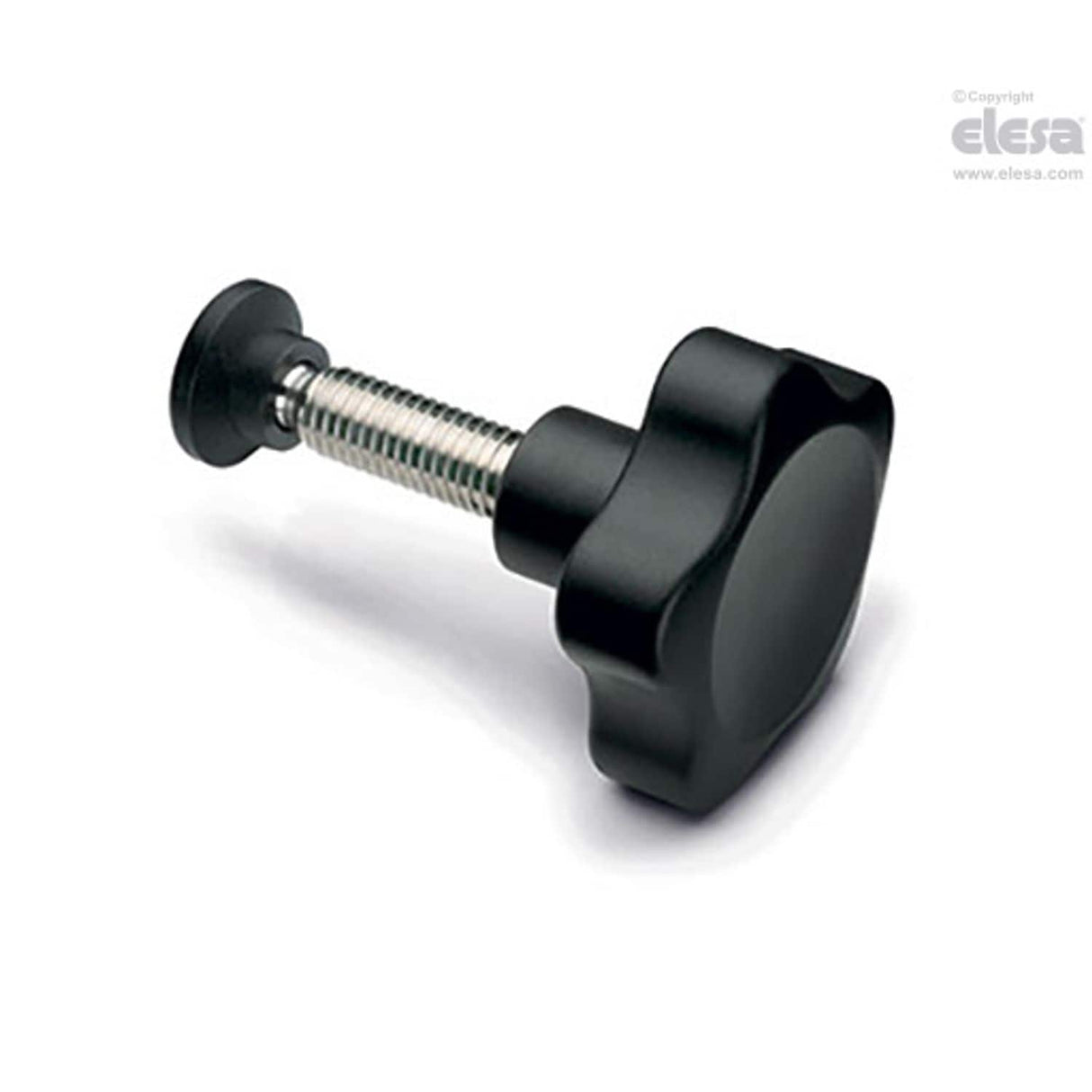 Lobe knob with locking pad-VC.692/32-SST-p-M8x50-SV40