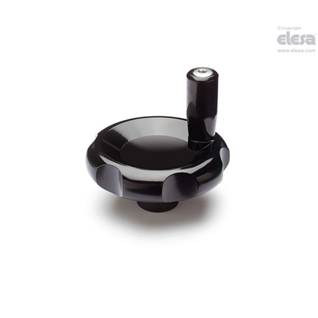 Lobe knob with pointer-VL.140/80+I