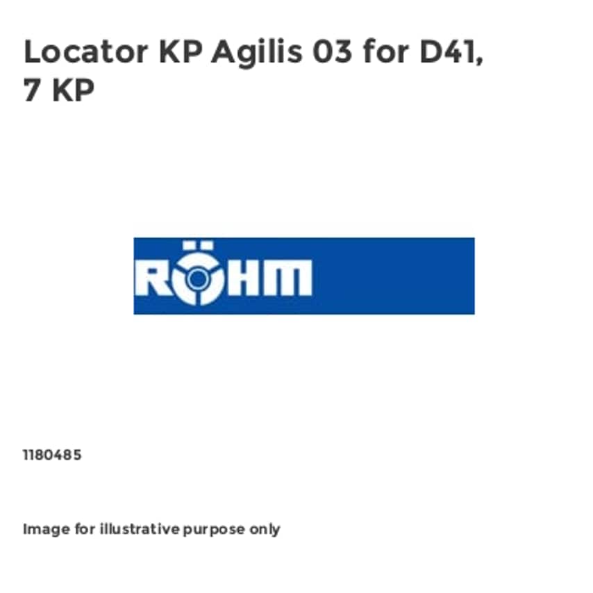 Locator KP Agilis 03 for D41, 7 KP