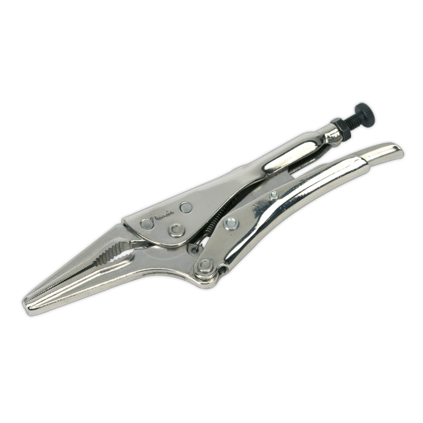 Locking Pliers Long Nose 170mm 0-50mm Capacity