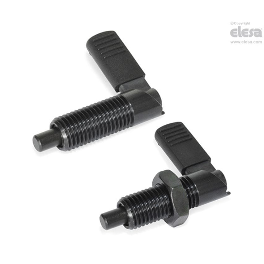 Locking indexing plunger-GN 721.1-8-M16X1,5-RB