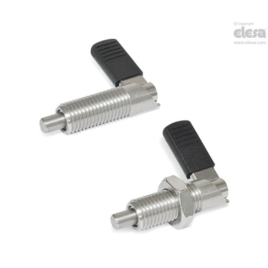 Locking indexing plunger-GN 721.5-6-M12X1,5-RB