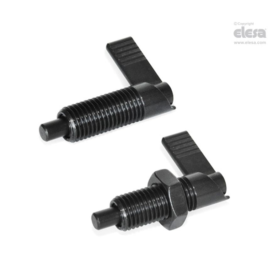 Locking indexing plunger-GN 721-6-M12X1,5-RA