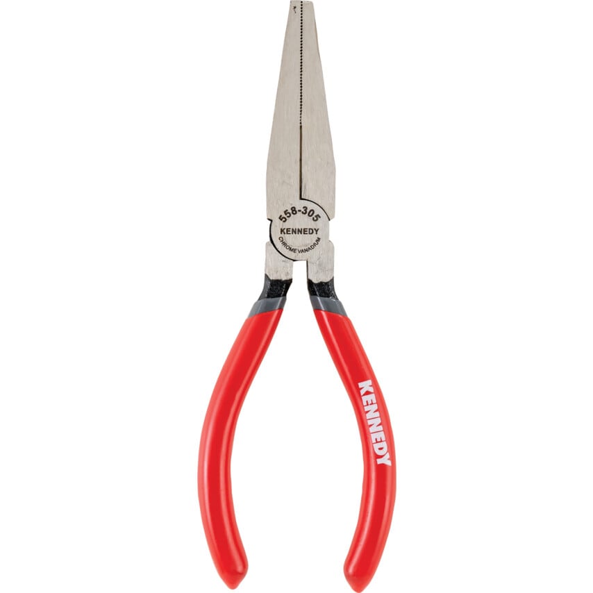 Long Flat Nose Pliers, 162mm/6.3/8"