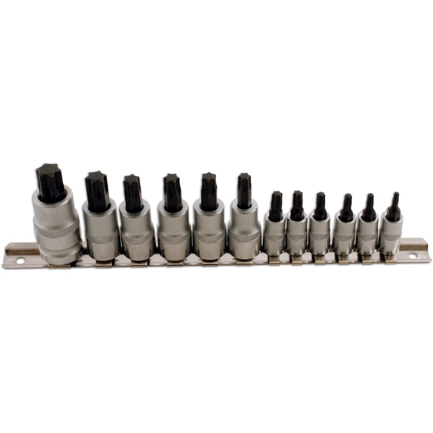 Long Impact Star Socket Bit Set 1/2"D 7PC