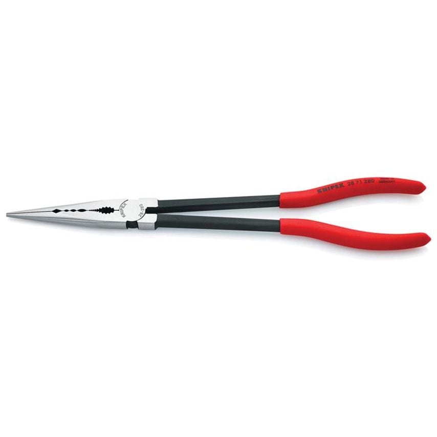 Long Reach Straight Needle Nose Pliers 280mm KPX2871280