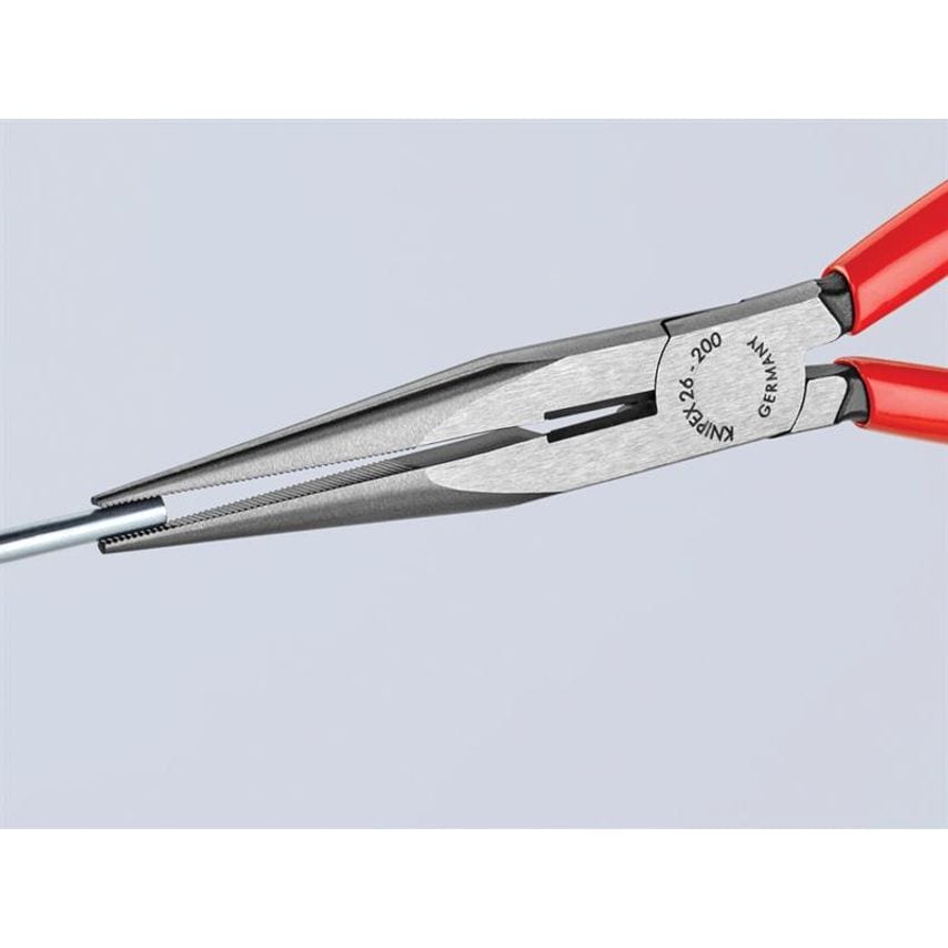 Long Snipe Nose Side Cutting Pliers PVC Grips 200mm (8in) KPX2611200