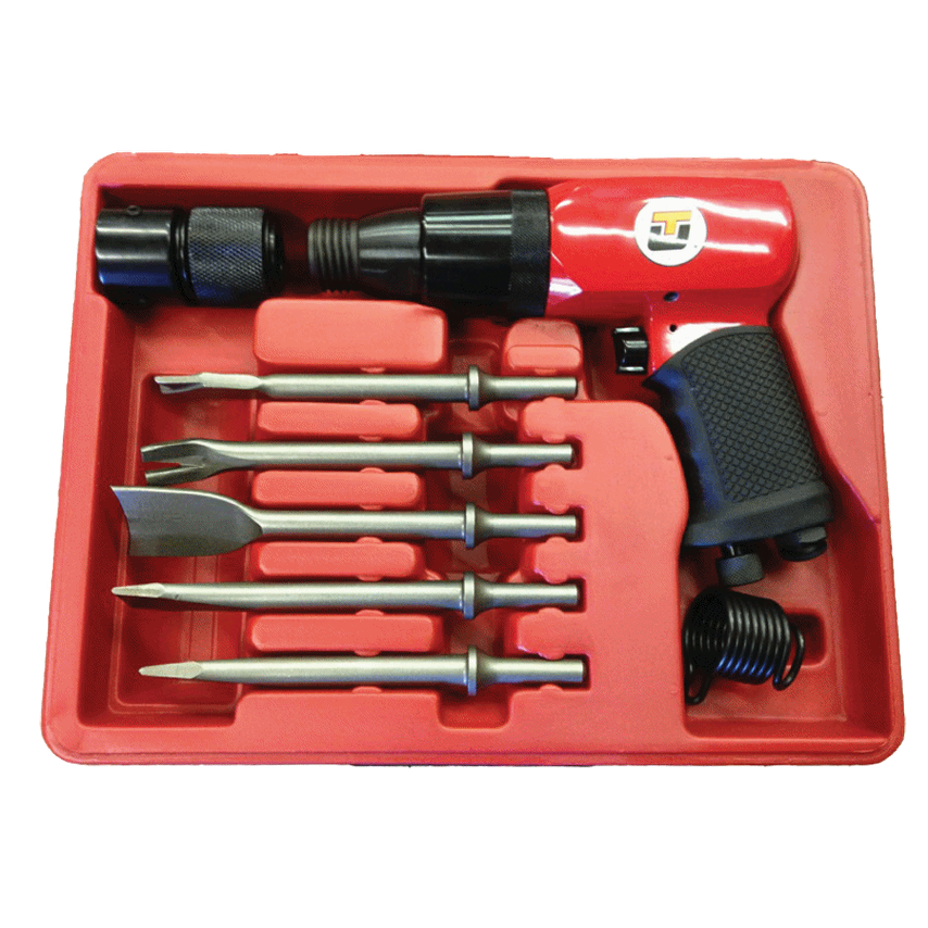 Low Vibration Hammer Kit C/W 5 Chisels