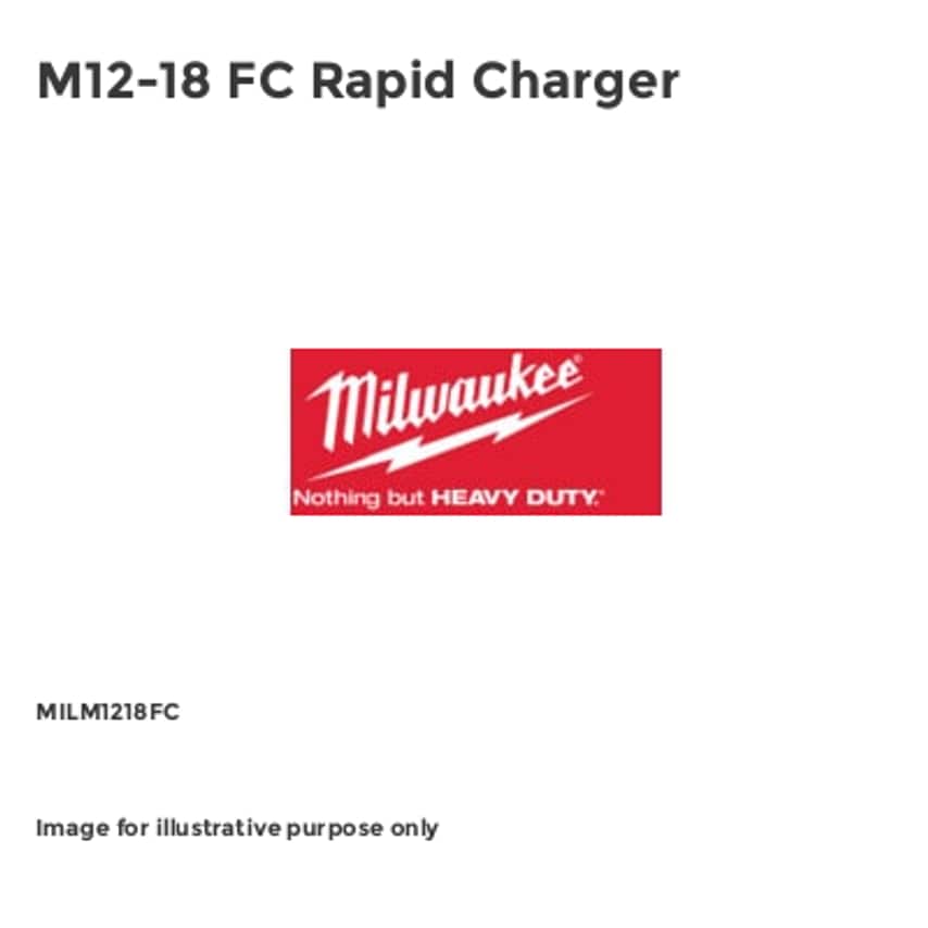 M12-18 FC Rapid Charger MILM1218FC