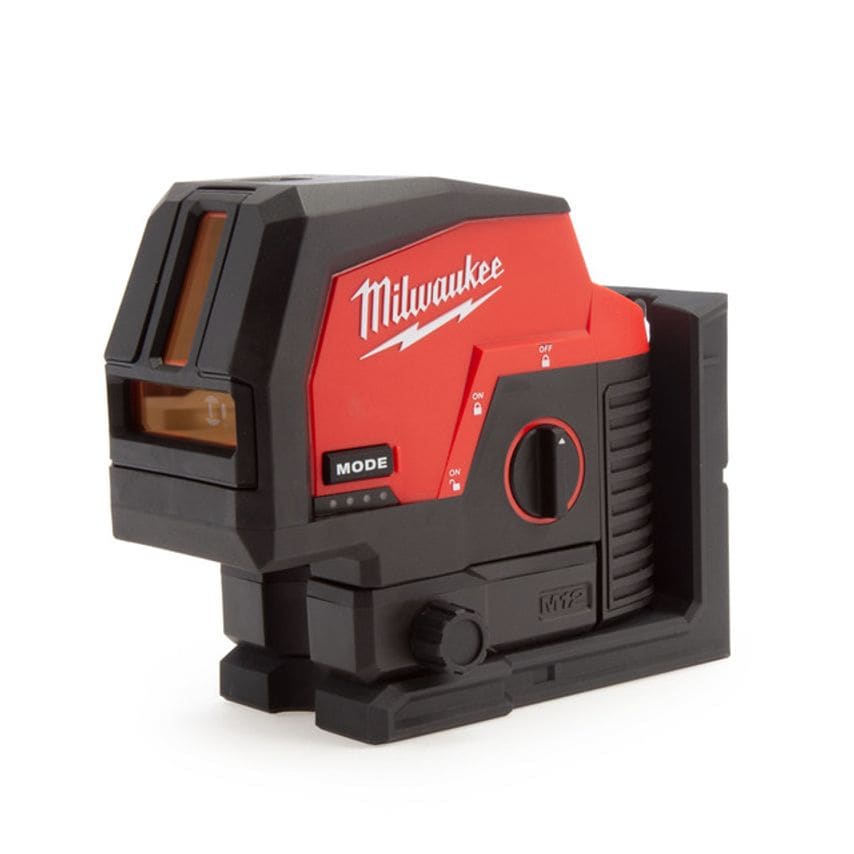 M12CLLP-0C-4933478101 Green Self Leveling Cross Line Laser With Plumb Points (Body Only)