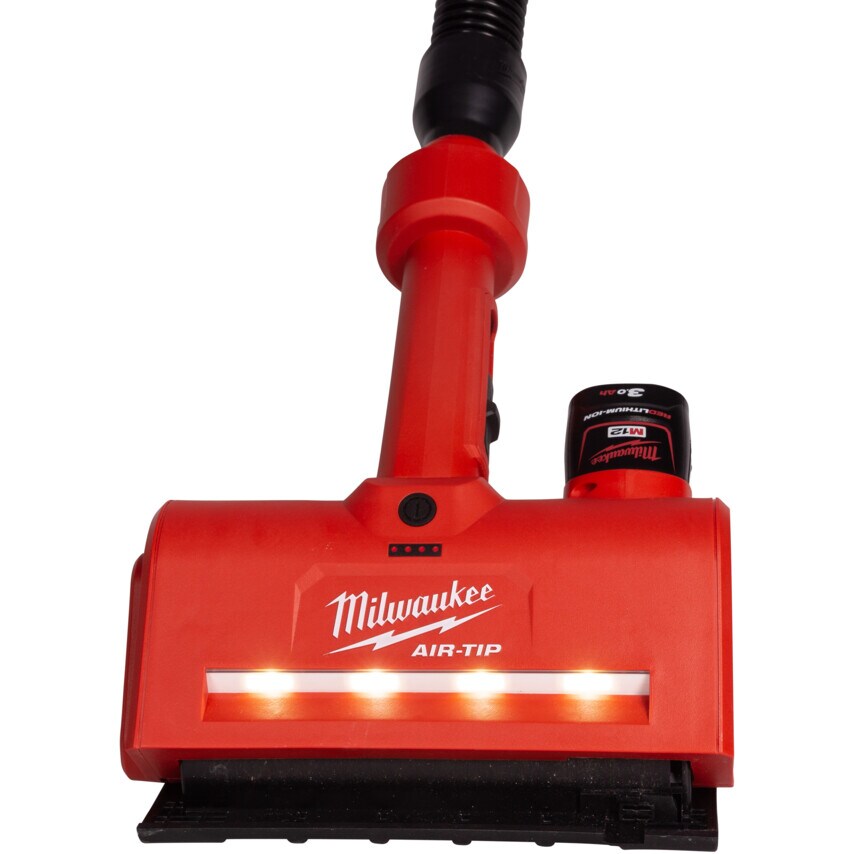 M12 Air Tip Utility Nozzle M12 Brushed Powered Floor Tool