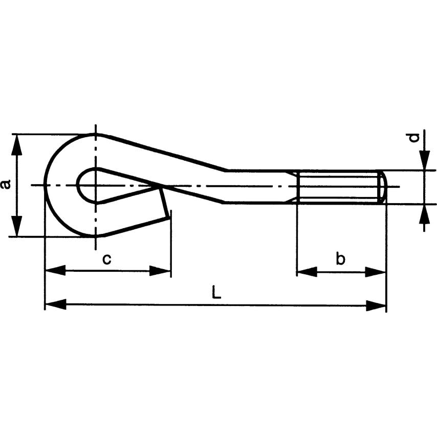M16X400 Type-A Masonry Bolt (4.6)