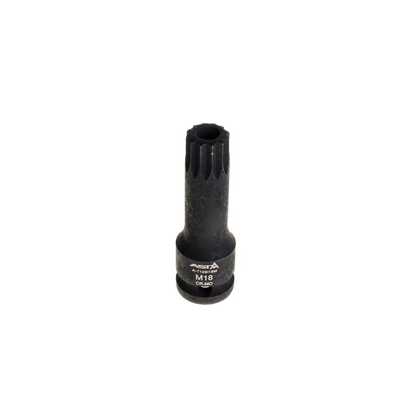 M18 Security Spline Impact Socket Bit 1/2" Drive