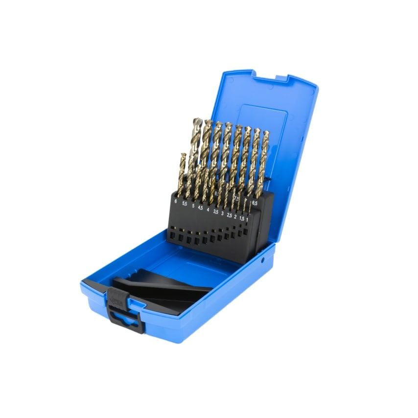 M19 HSCo DIN338 Super Elite Drill Set 1.0MM - 10.0MM X 0.5MM