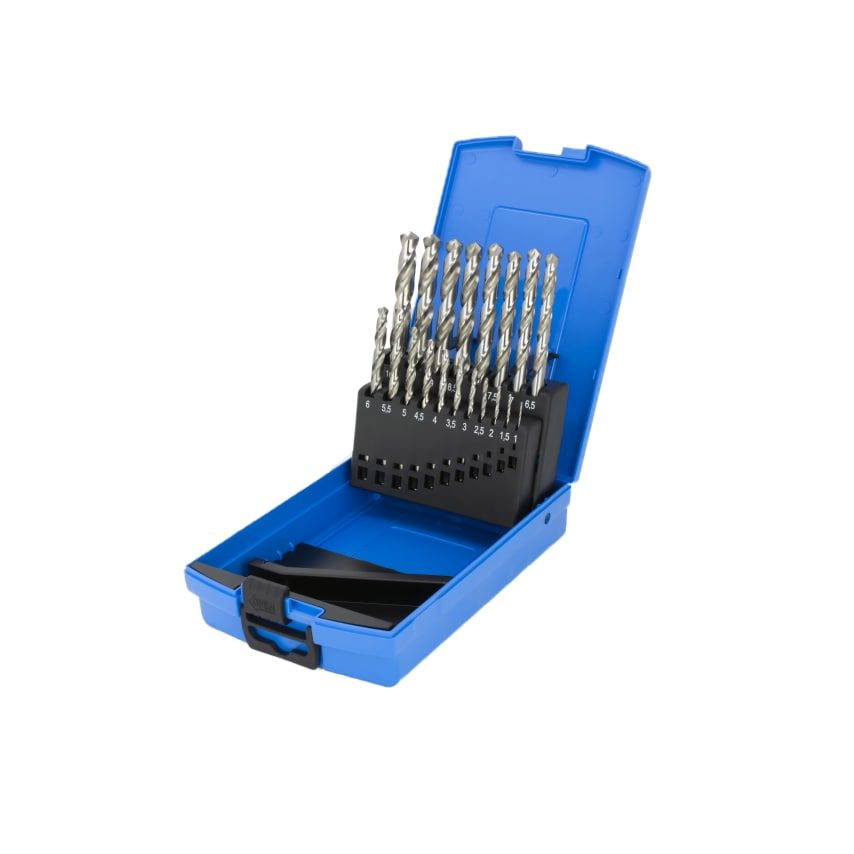 M19 HSS DIN338 BF Drill Set 1.0MM - 10.0MM X 0.5MM