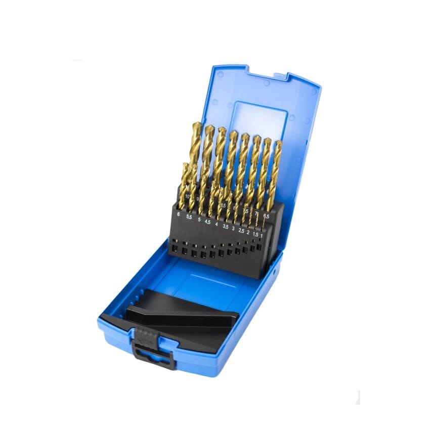M19 HSS DIN338 Elite+ Drill Set 1.0MM - 10.0MM X 0.5MM