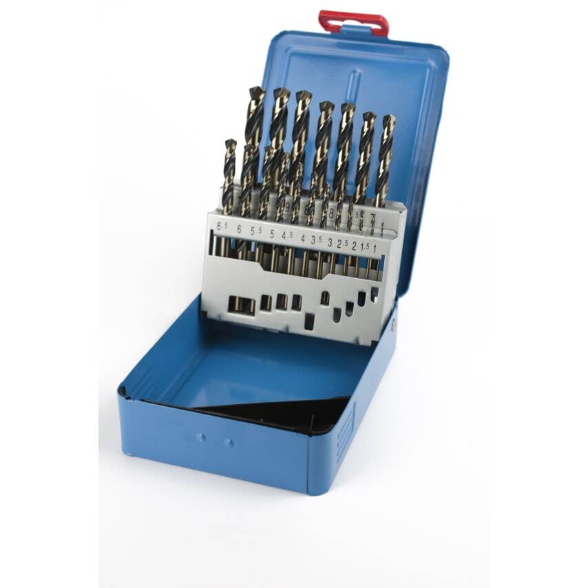 M19 HSS DIN338 Tri QUD Drill Set 1.0MM - 10.0MM X 0.5MM