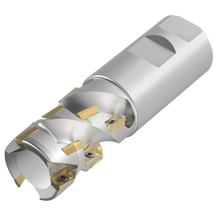 M1HR075ED10W075Z2L140C6 Mill 1-10 Helical End Mill D=.