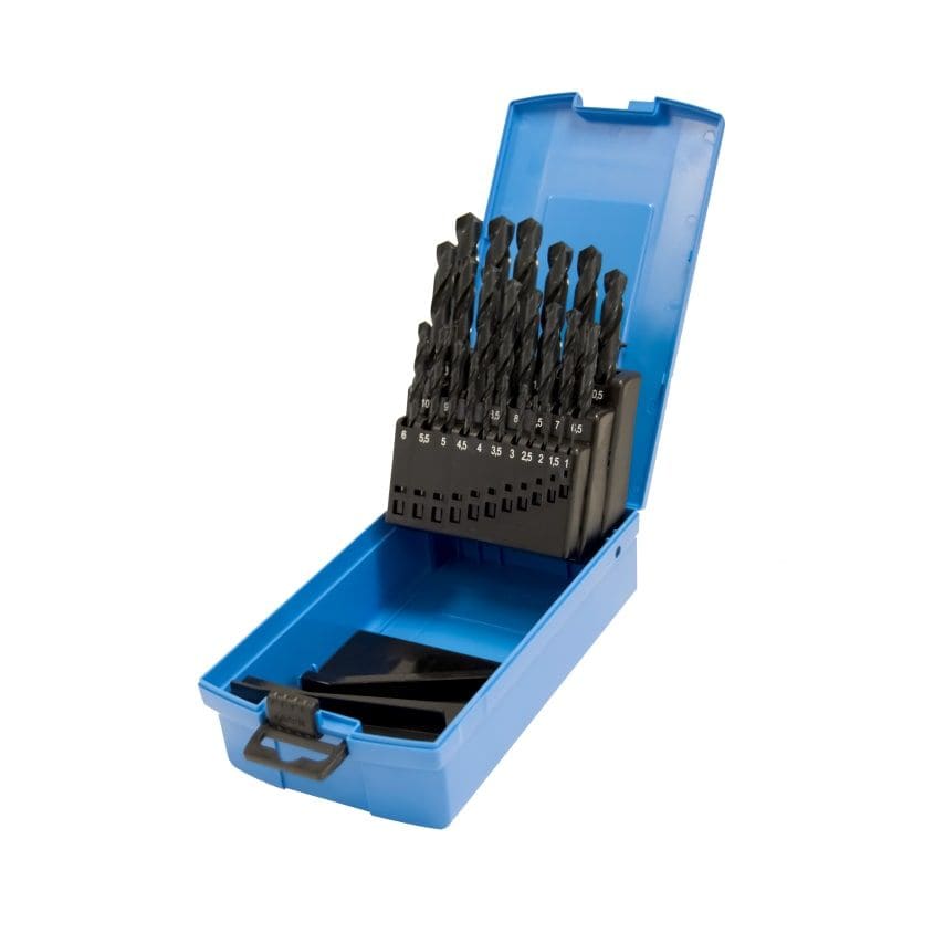M25 HSS DIN338 Jobber Drill Set 1.0MM - 13.0MM X 0.5MM