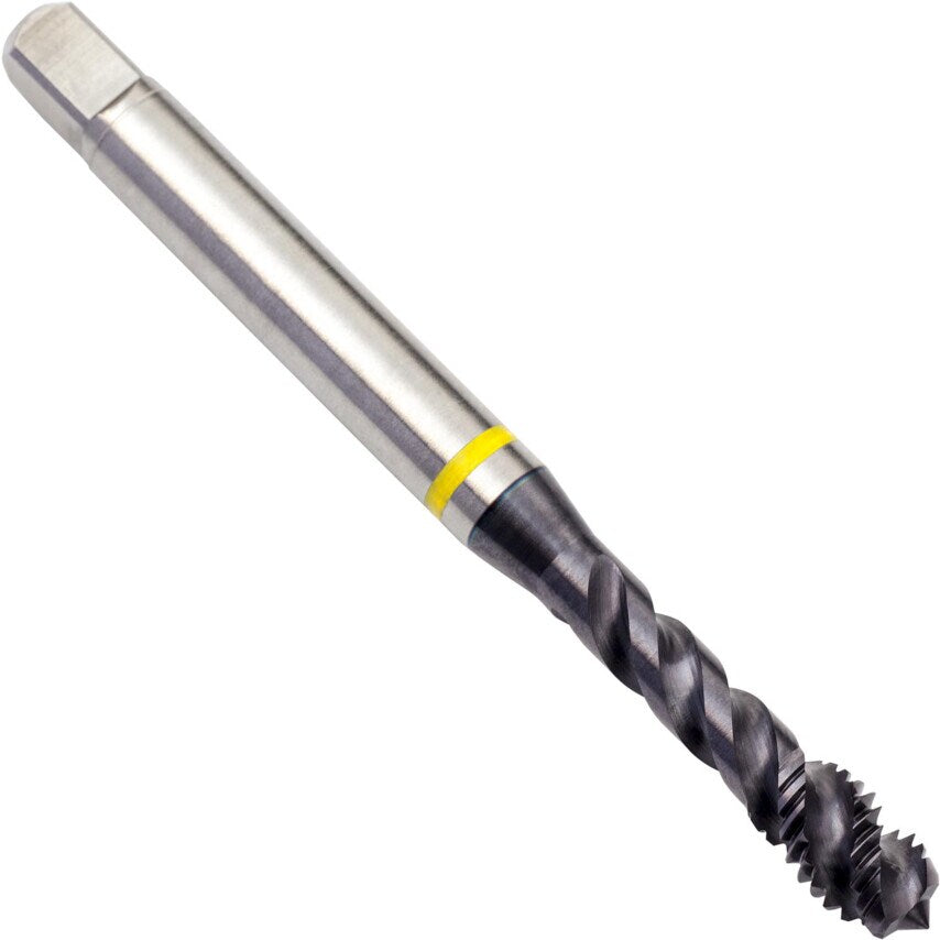 M30x3.50mm HSS-E-PM TiAlN-top Yellow Ring Tap - Coarse Sp/fl 48DEG
