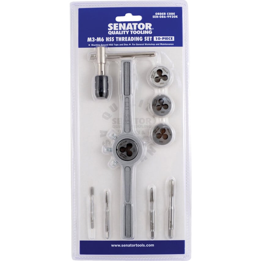 M3-M6 HSS Threading Set 1 0PC