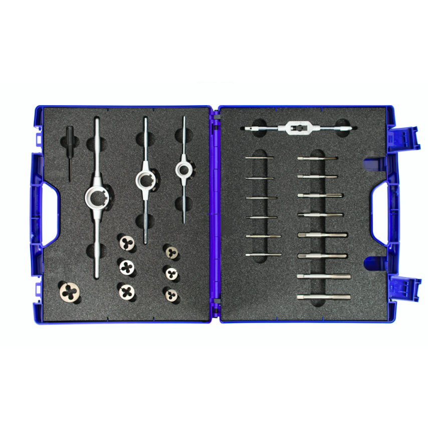 M3 - M12 HSS Tap & Die Set