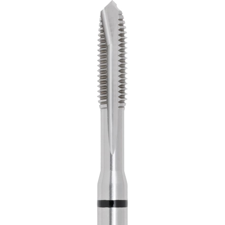 M6.00X1.0 HSS-Co Metric Black Ring Spiral Point/Gun Nose Taps - DIN 371