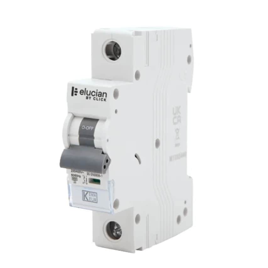 MCB SP B Curve 16A 6KA 17.8 x 85.3 x 76.6mm