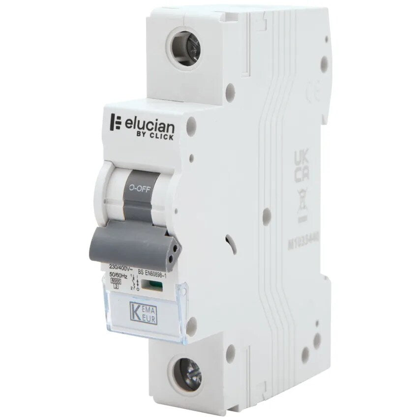 MCB SP B Curve 6A 6KA 17.8 x 85.3 x 76.6mm