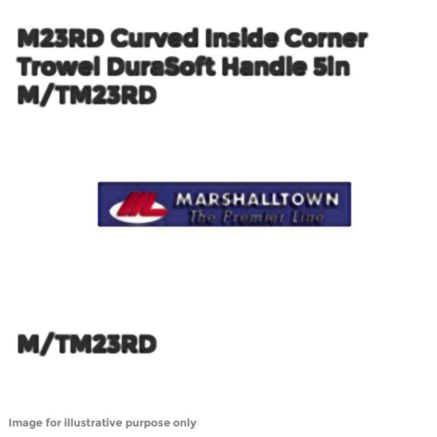 MEA917 Exact Angle Inside Corner Trowel DuraSoft Handle M/TEA917