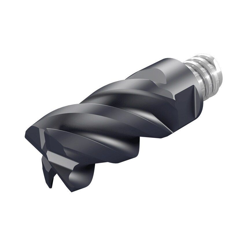 MM EC200H30R05CF-4T12 20.00mm Carbide 4 Flute Interchangeable Head 1.5xD Grade IC908