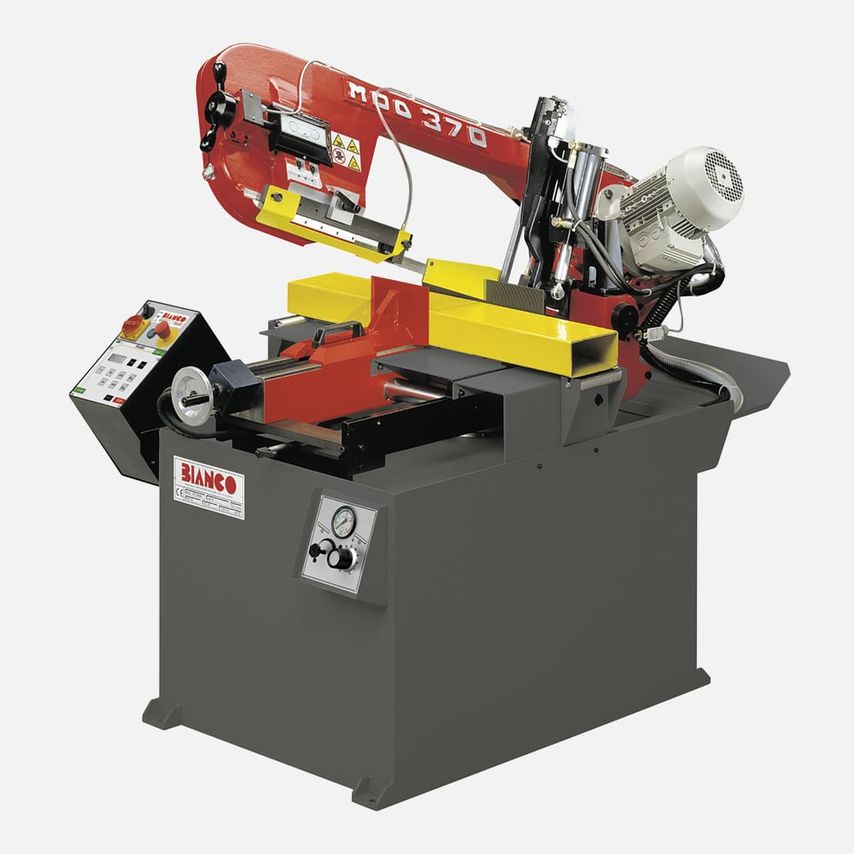MOD370SADSMS Semi Auto Desc/Assist Bandsaw