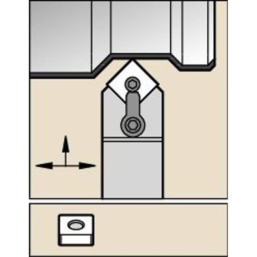 MSDNN3232P19 M Clamping Holder W32, 0MM L170