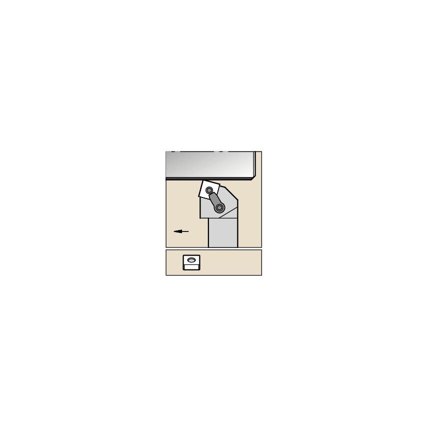 MSRNL165C M Clamping Holder W1.00 L5.00