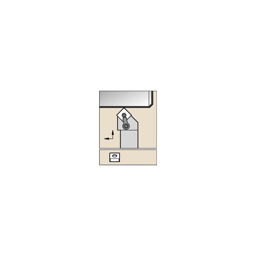 MSSNR854D M Clamping Holder W1.00 L6.00