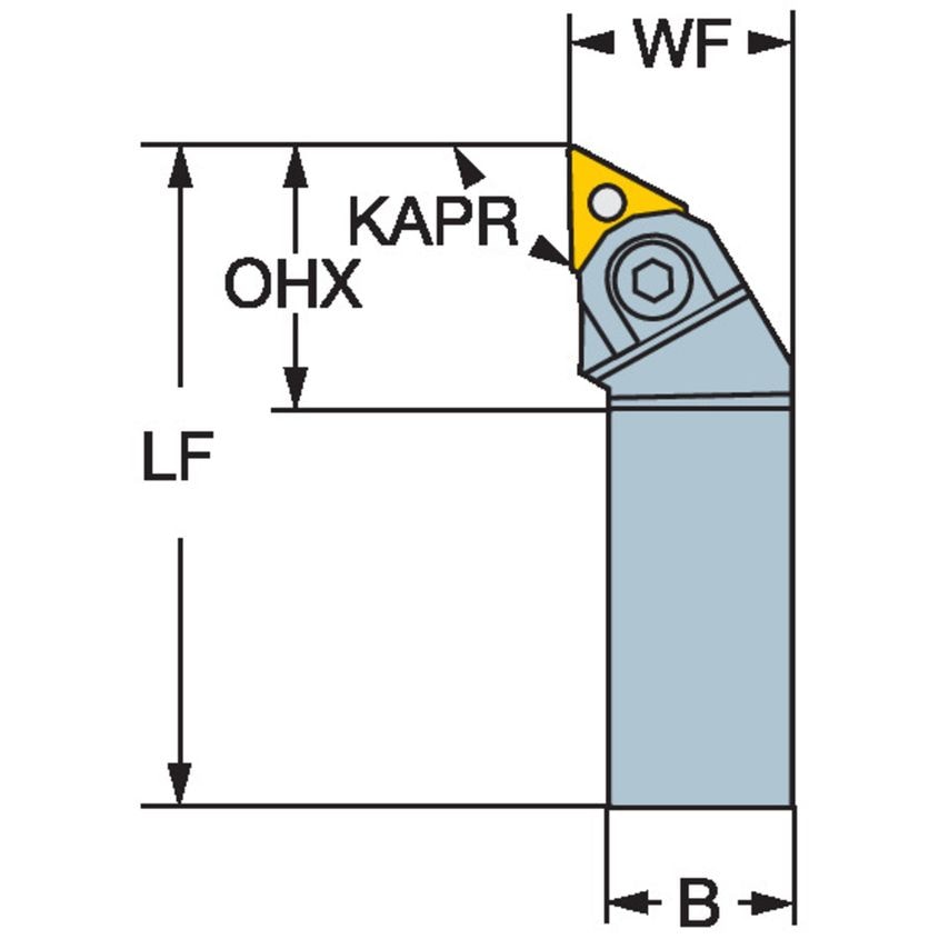 MTJNR 3225P 16M1 Toolholder