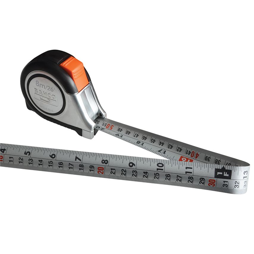 MTS Reversible Magnetic Tip Auto Pocket Tape 8m/26ft (Width 25mm) BAHMTS825E