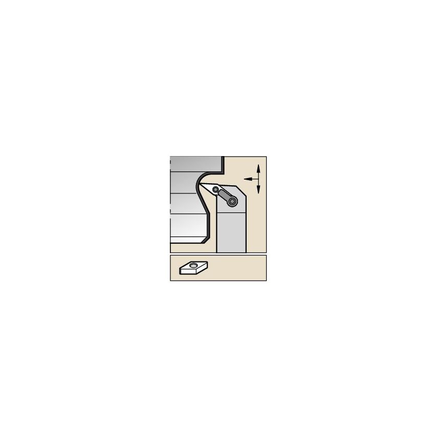 MVUNR244D M Clamping Holder W1.50 L6.00