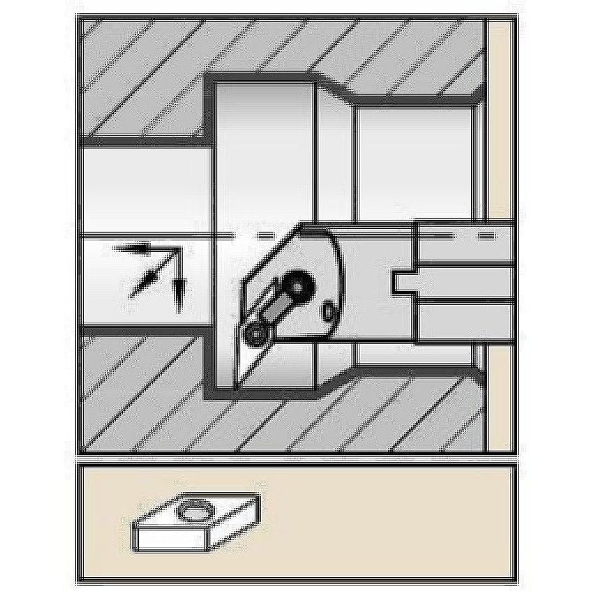 M Clamping Boring Bar D1.50 L14.00 A24UMVUNR4A