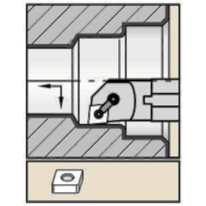 M Clamping Boring Bar D2.00 L16.00 A32VMCLNL4A
