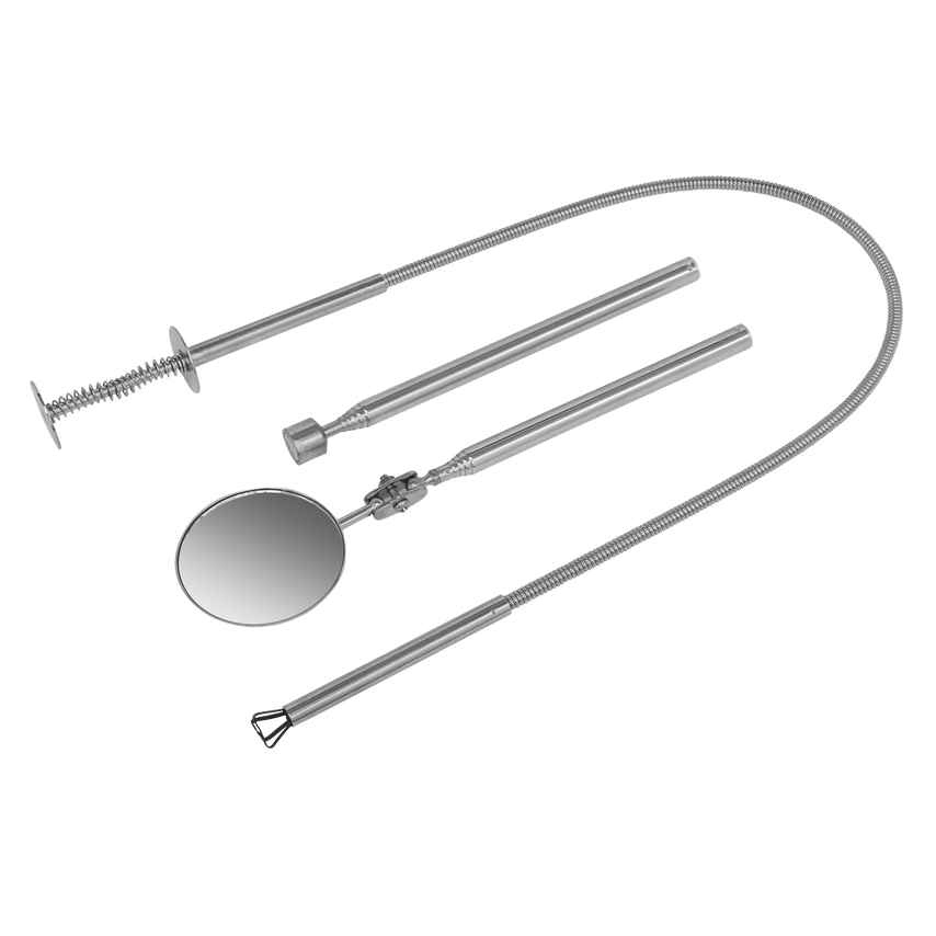 Magnetic Pick-up, Flexible Claw & Inspection Tool Set 3 Piece