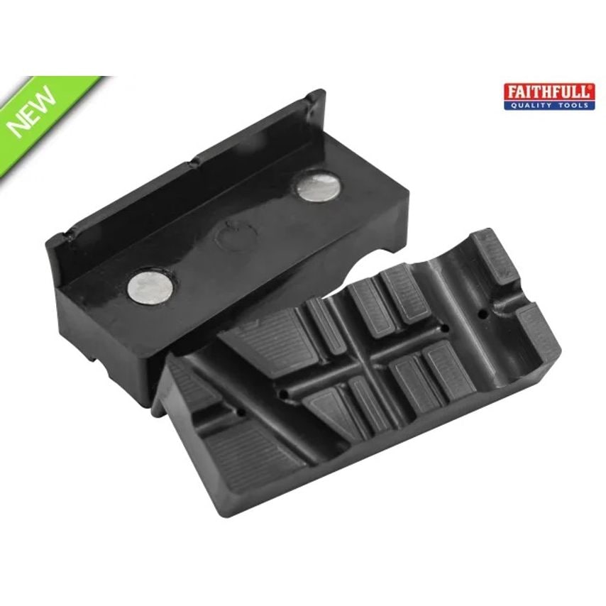 Magnetic Plastic Vice Jaws 75mm (3in)