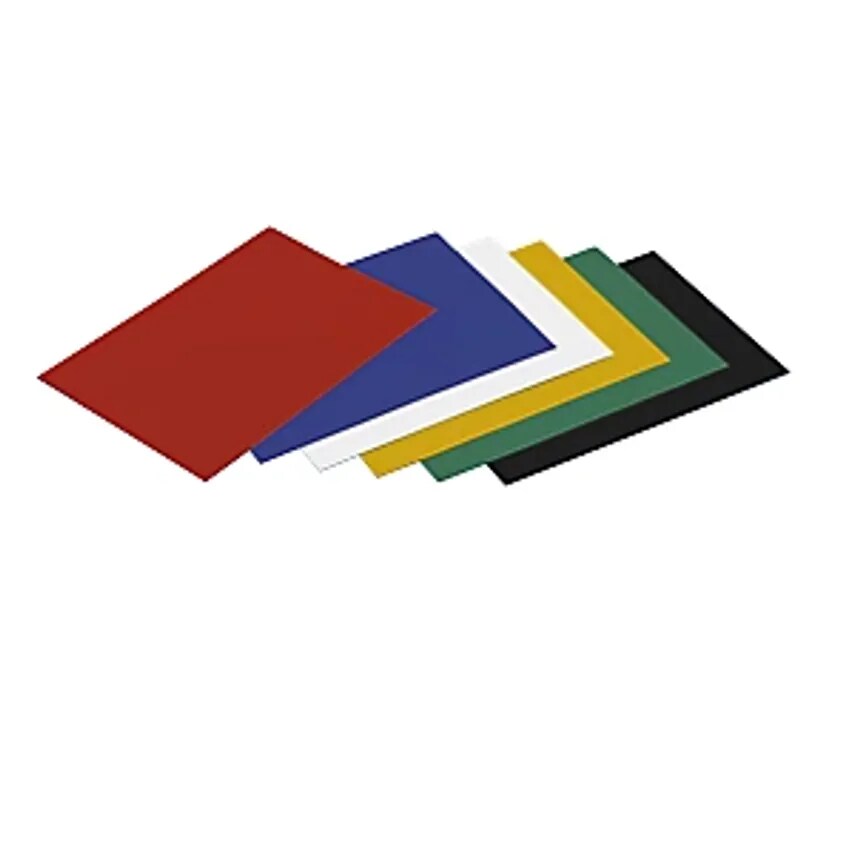 Magnetic Rectangle, Format A4, Pack Of 6, Black