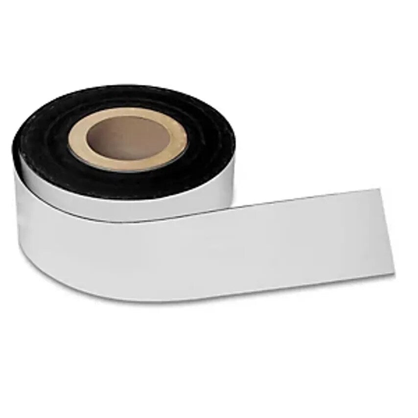 Magnetic Tape, White, Width 40mm