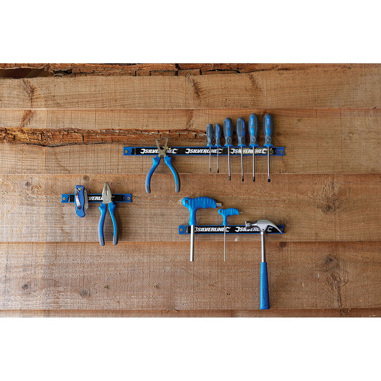 Magnetic Tool Rack Set 3 Piece 200, 300 & 460mm