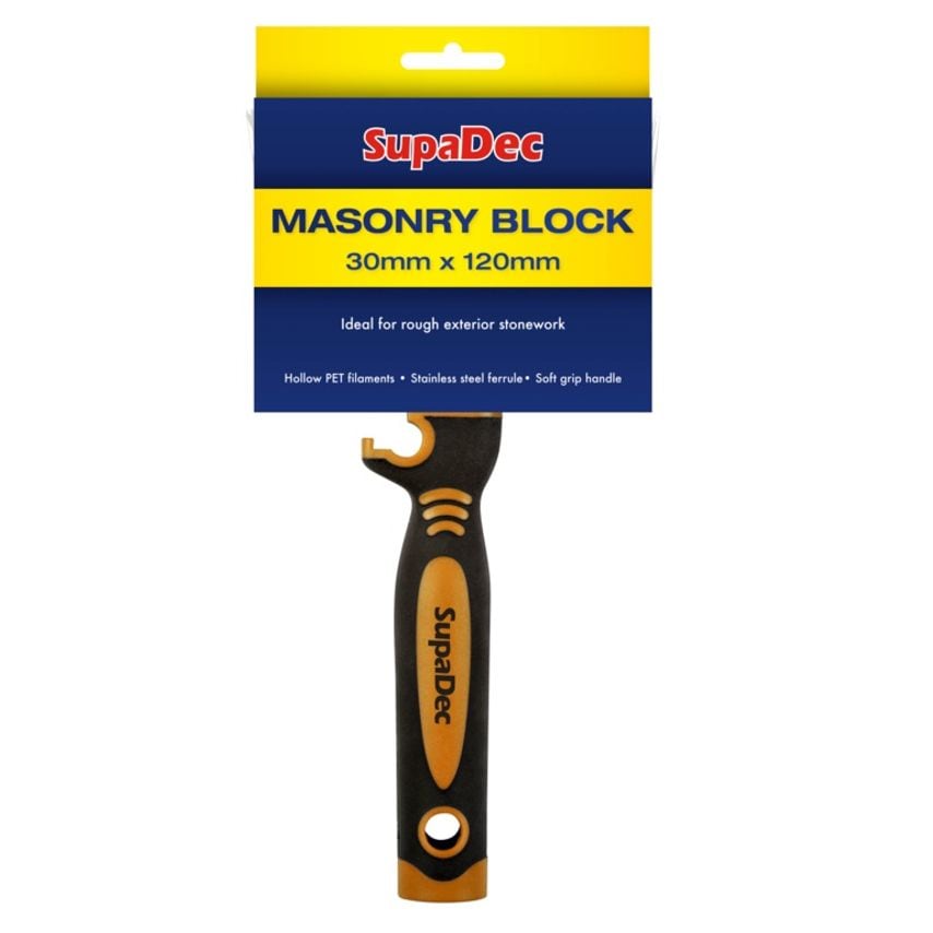 Masonry Block Brush 30mm x 120mm